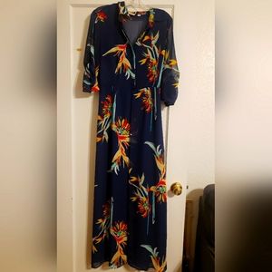 Eva Mendes Maxi dress